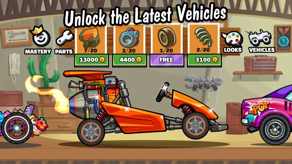 Hill Climb Racing 2 — official store screenshot 2