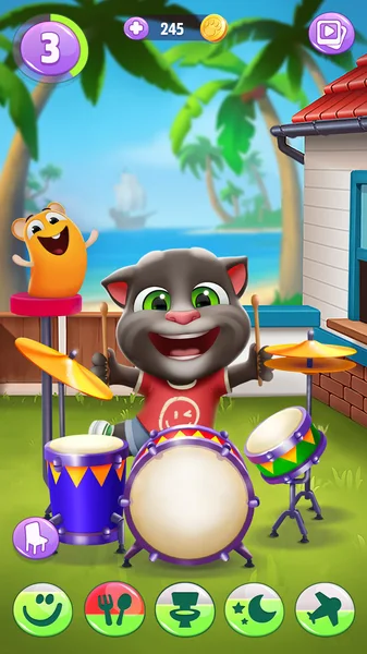 My Talking Tom 2: Pet Game — official store screenshot 1