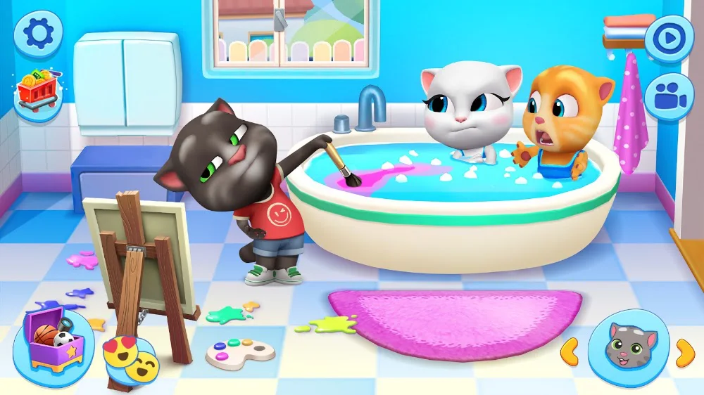 My Talking Tom Friends — official store screenshot 1