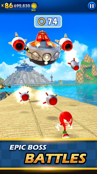Sonic Dash Run — official store screenshot 3