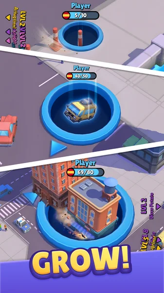 Hole.io - Original Hole Game — official store screenshot 2